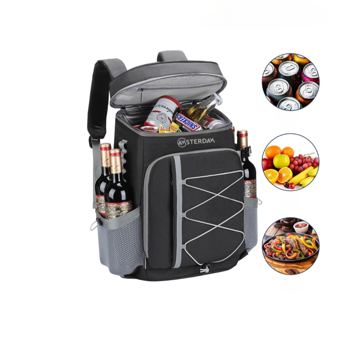Mochila Conservadora Térmica de 32 Lts para Camping/Playa/Senderismo.