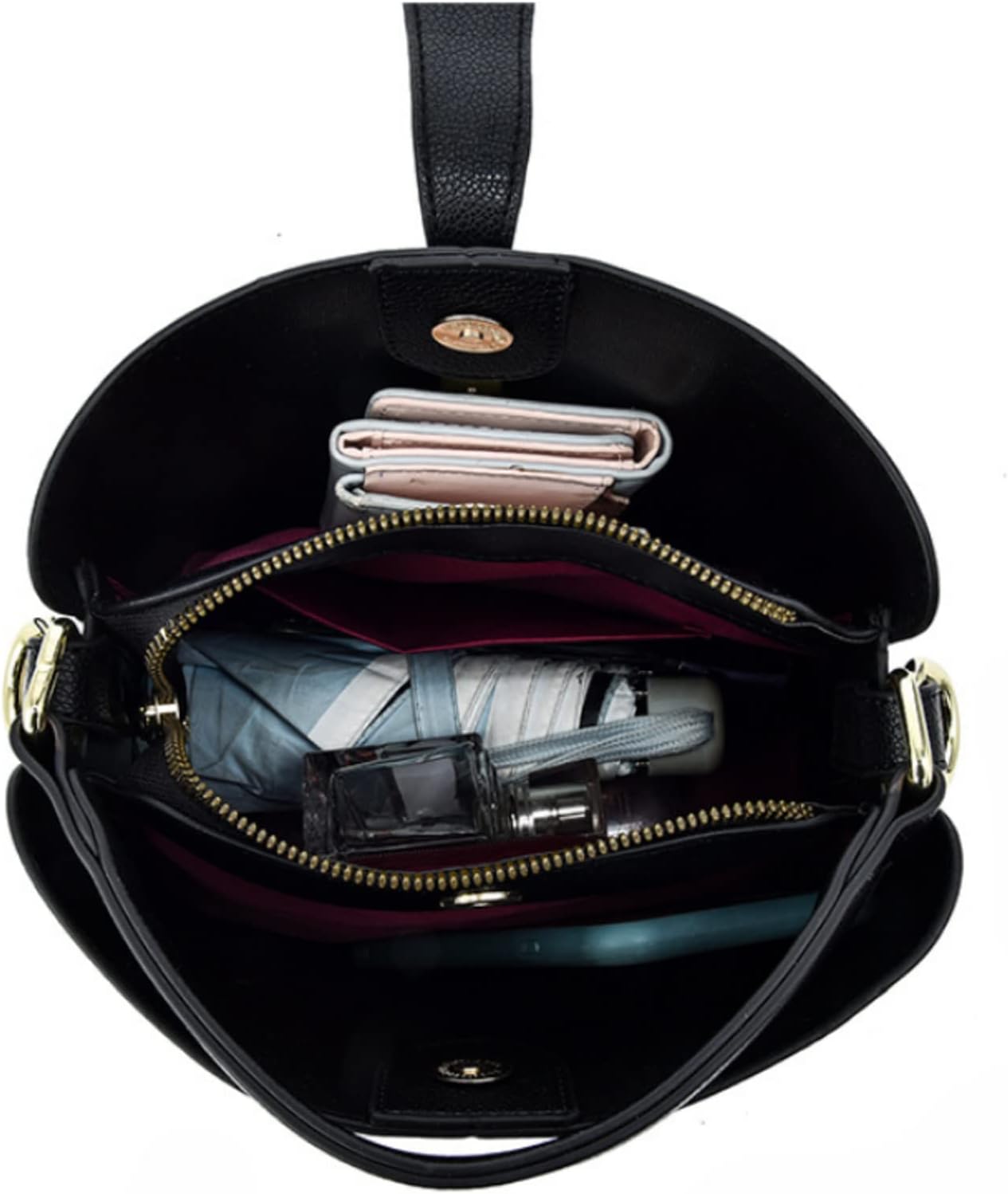 Cartera en Eco Cuero con 2 Correas.