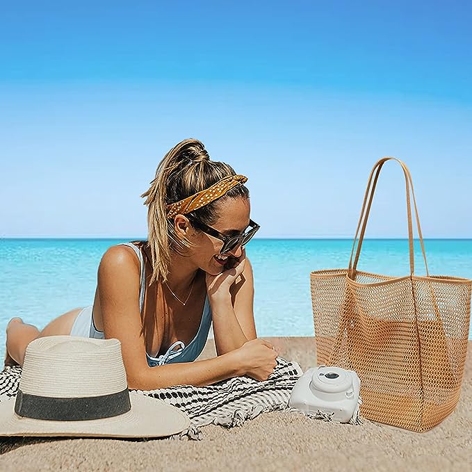 Bolsa de Playa Ligera Y Plegable.