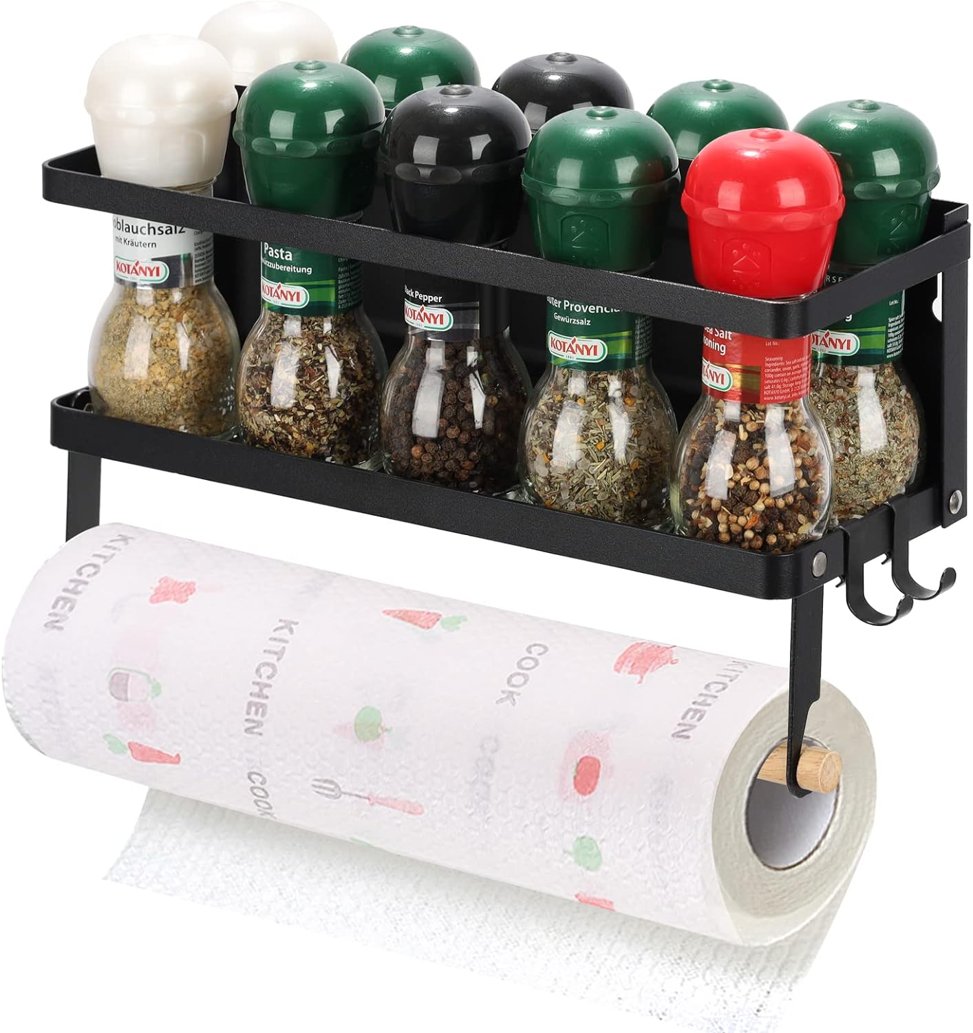 Estante Organizador de Especies Magnético con Soporte Papel - Small