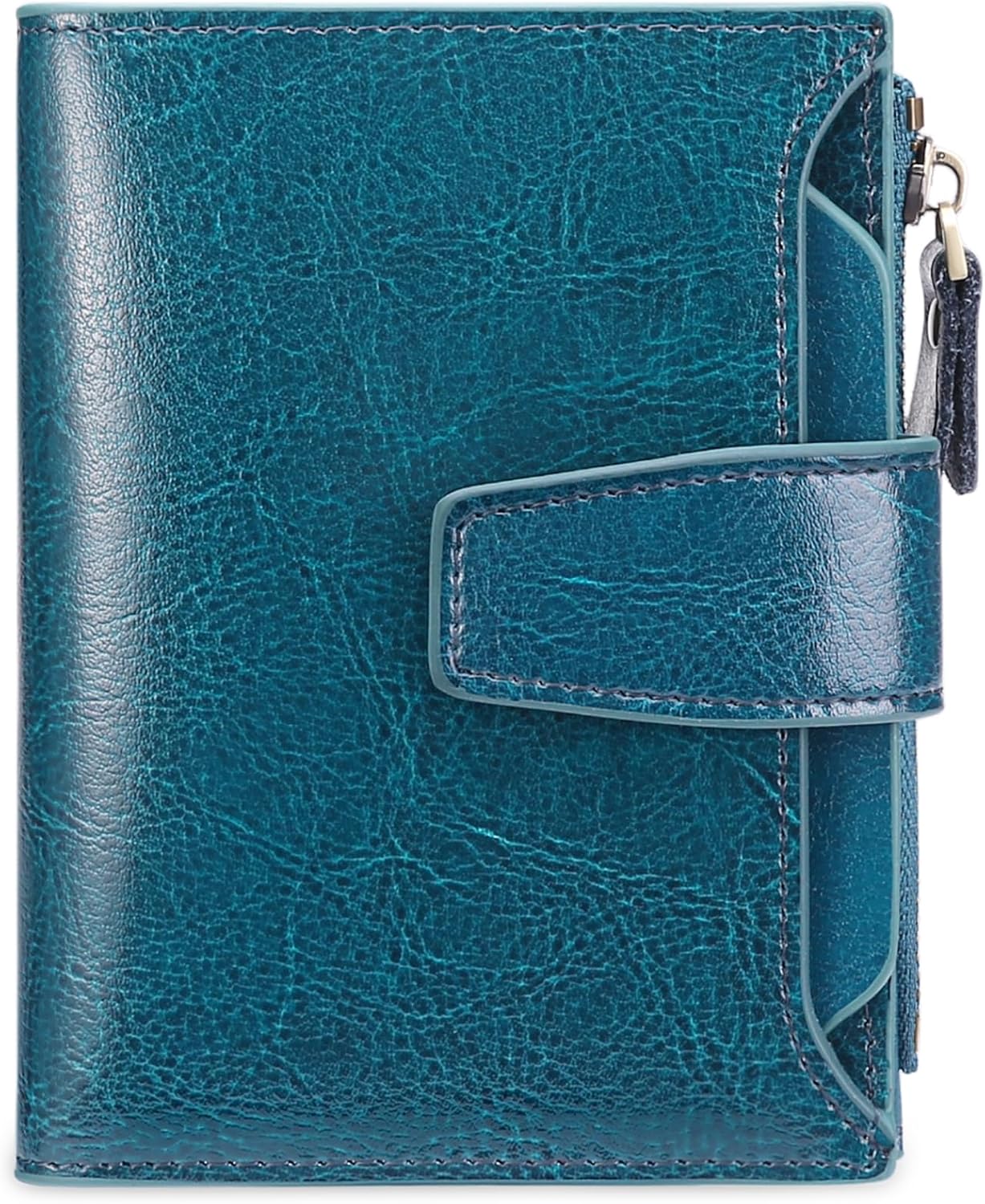 Billetera De Cuero Amsterdam Waxed Para Mujer.