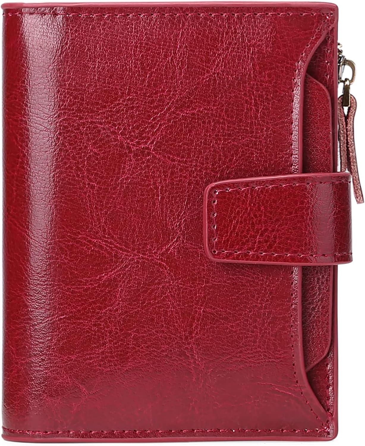 Billetera De Cuero Amsterdam Waxed Para Mujer.