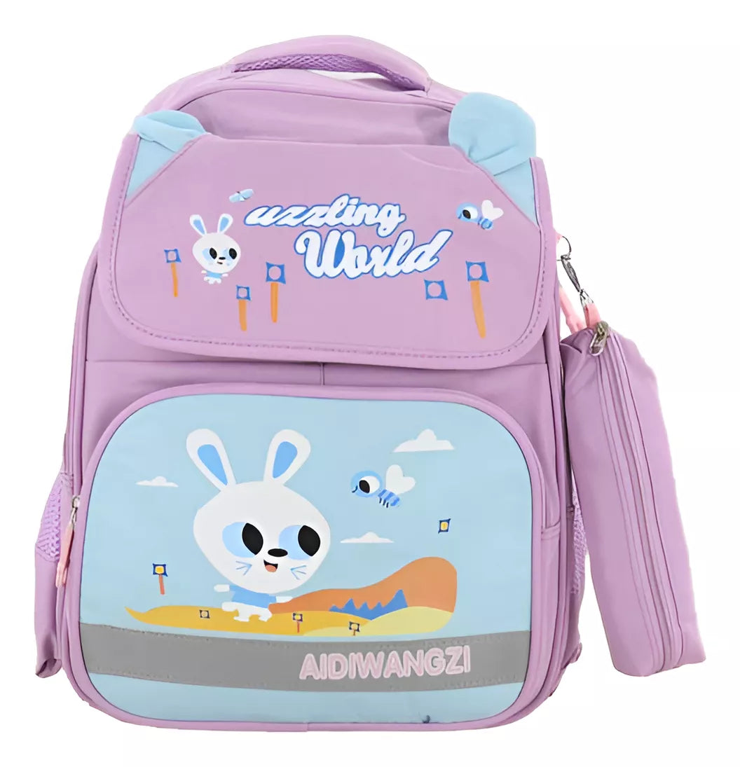 Mochila Escolar para Niño con 3 Bolsillos. Amsterdam