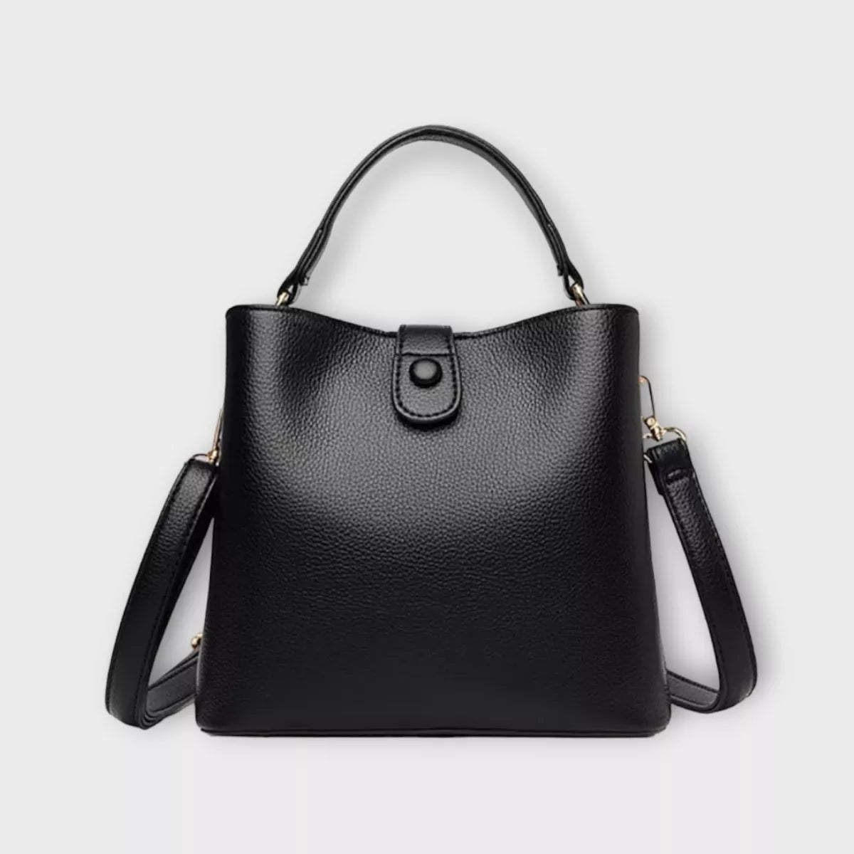 Cartera en Eco Cuero con 2 Correas.