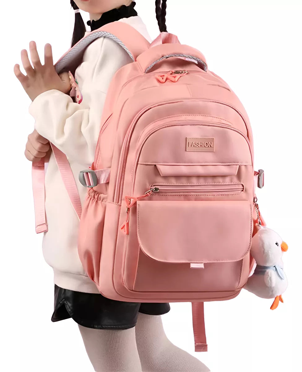 Mochila Estudiantil Amsterdam Reforzada Impermeable.