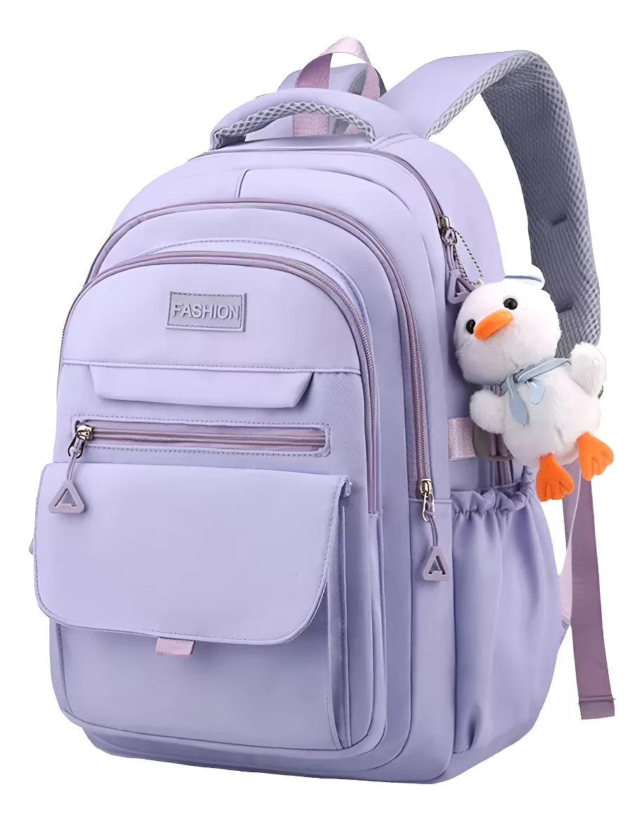 Mochila Estudiantil Amsterdam Reforzada Impermeable.