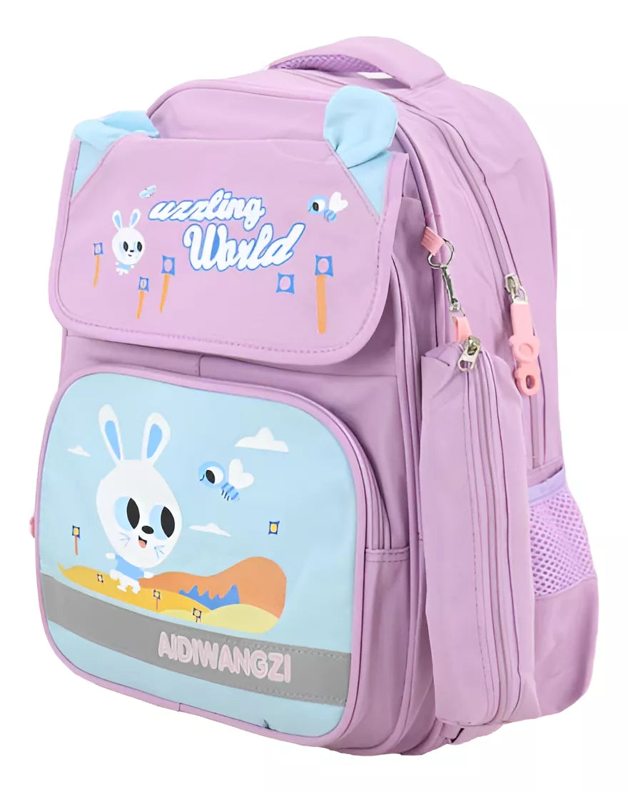 Mochila Escolar para Niño con 3 Bolsillos. Amsterdam