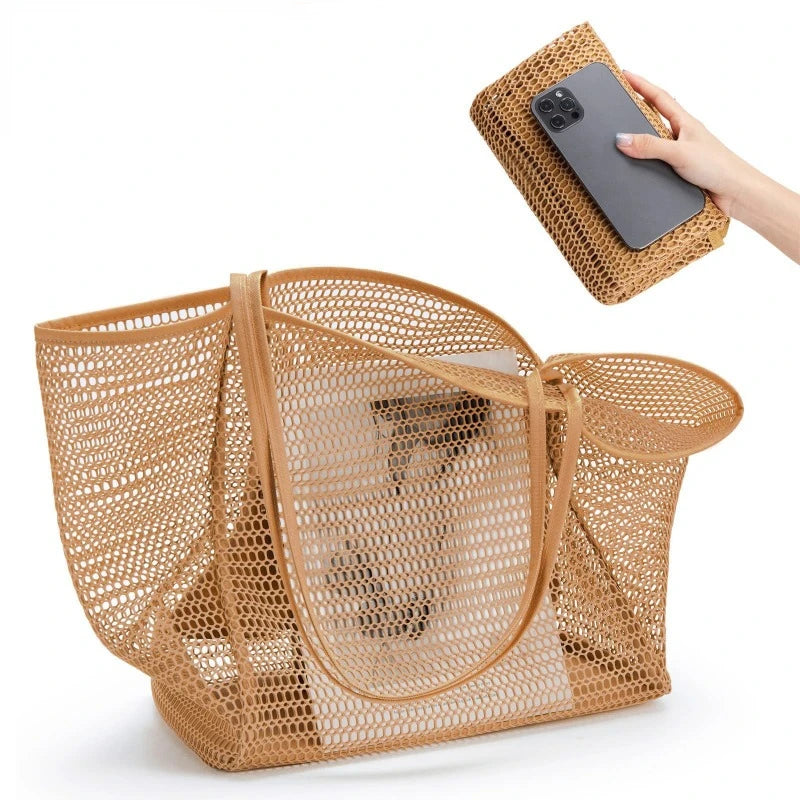 Bolsa de Playa Ligera Y Plegable.