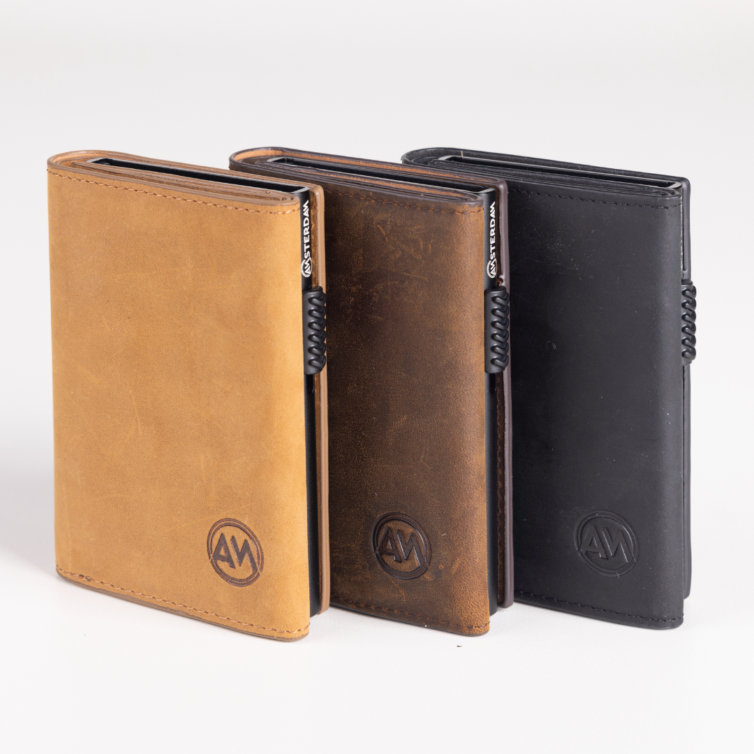 Billetera Tarjetero con Bloqueo Rfid y Monedero.