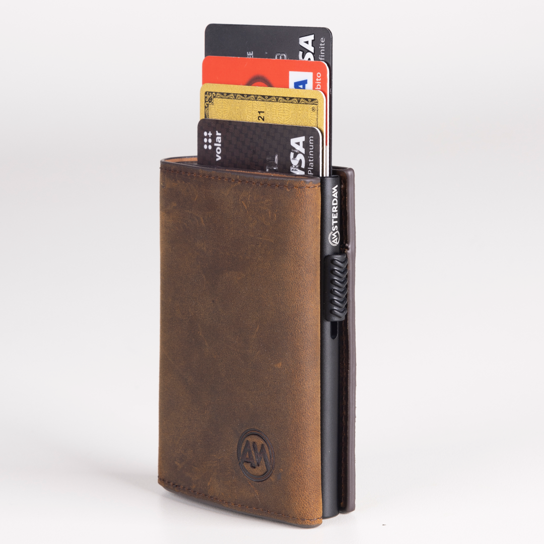 Billetera Tarjetero con Bloqueo Rfid y Monedero.