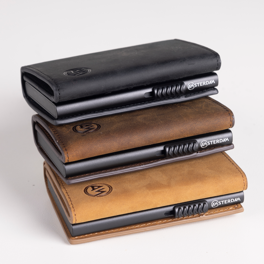 Billetera Tarjetero con Bloqueo Rfid y Monedero.