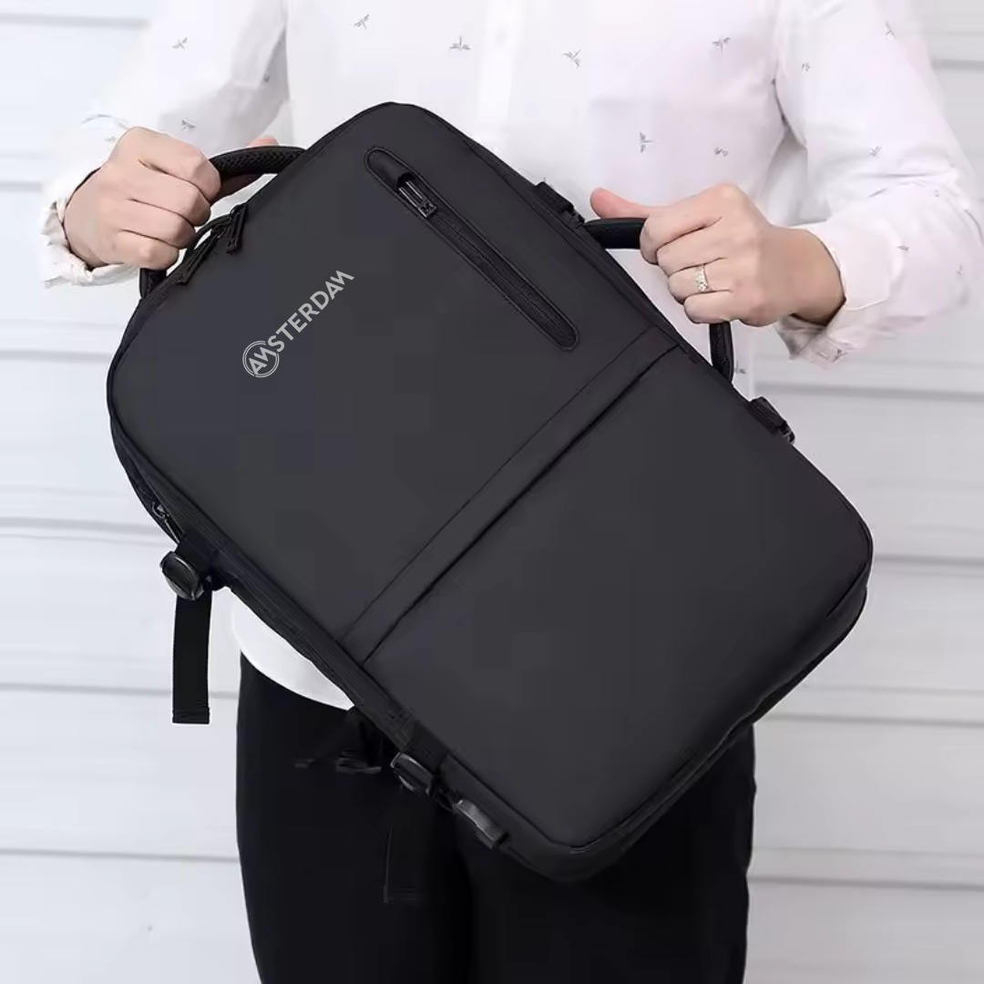 Mochila Carry On De Viaje Reforzada Impermeable Con USB.