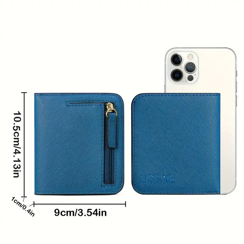 Billetera plegable Para Tarjetas de Credito Multiples Ranuras.