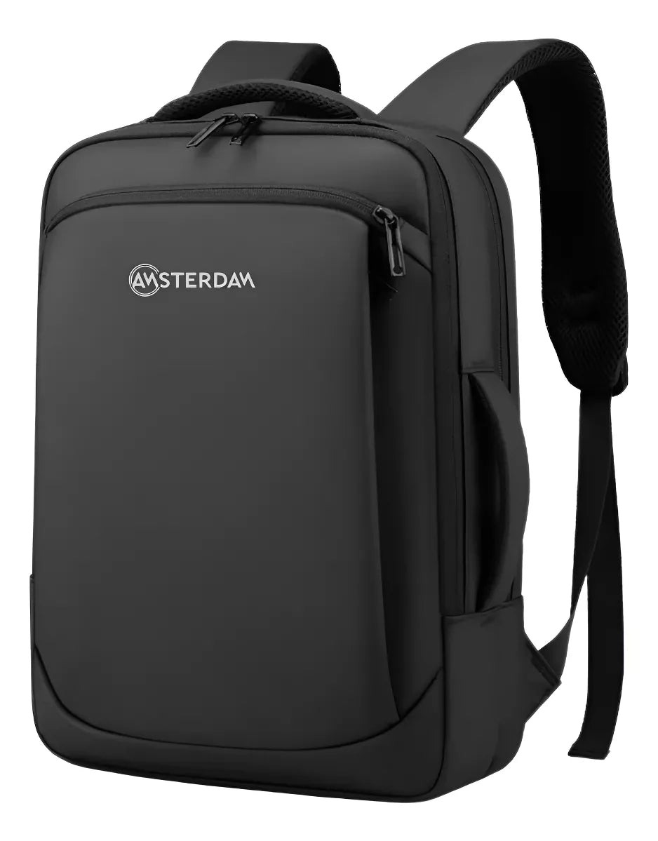 Mochila Ejecutiva - Portátil de 15 pulgadas, impermeable y con puerto USB.