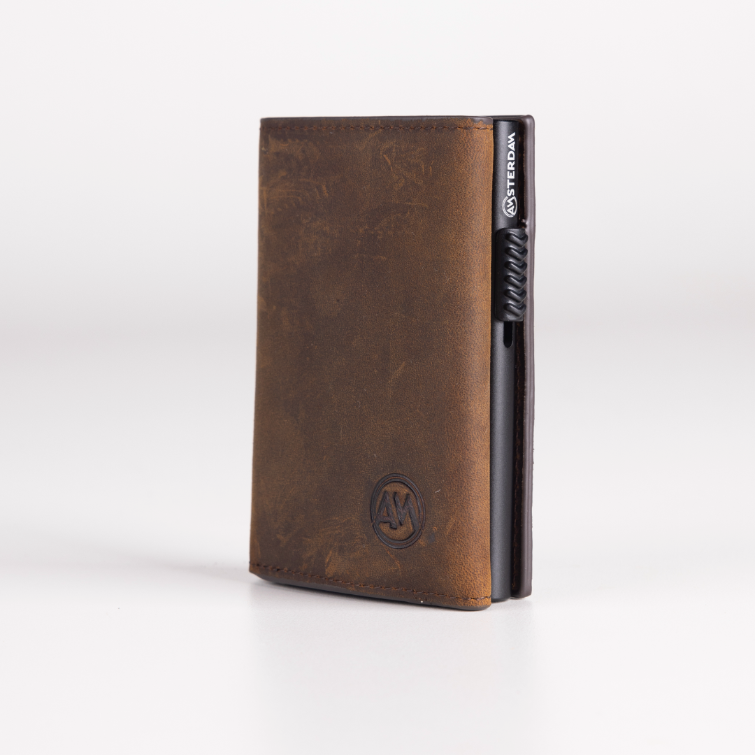 Billetera Tarjetero con Bloqueo Rfid y Monedero.