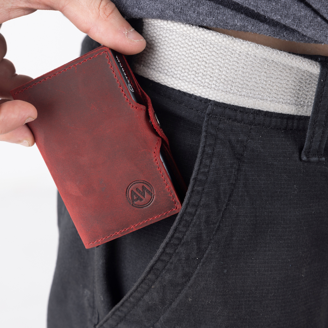 Billetera Tarjetero Bloqueo Rfid Anti Clonación