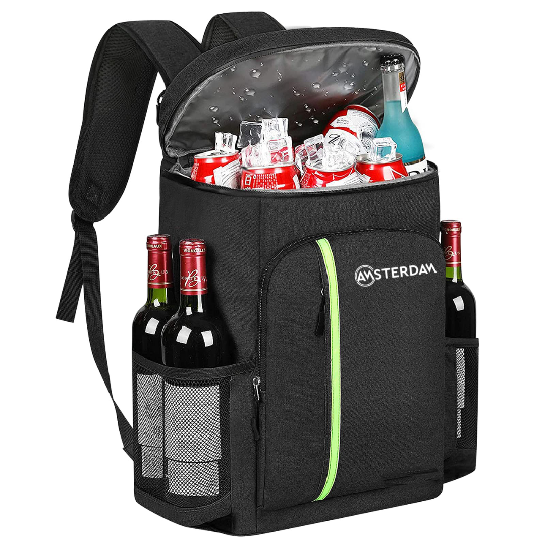 dbest products - Nevera tipo mochila y carrito inteligente ultra compacta,  con aislamiento para playa, picnic, senderismo, campamento, a prueba de
