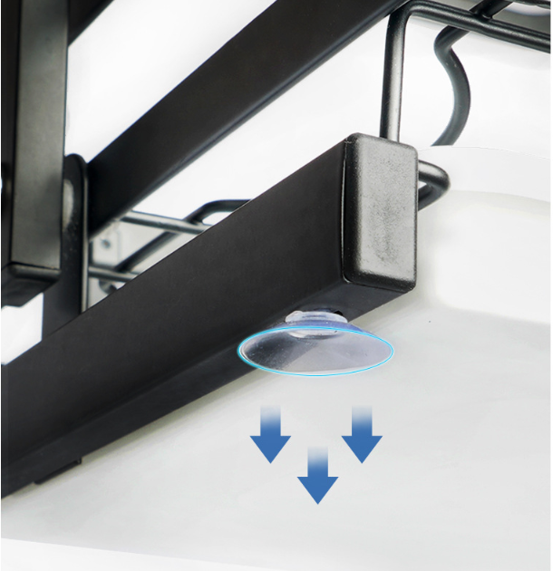 Escurridor SecaPlatos Plegable en Acero Inoxidable 2 Niveles.