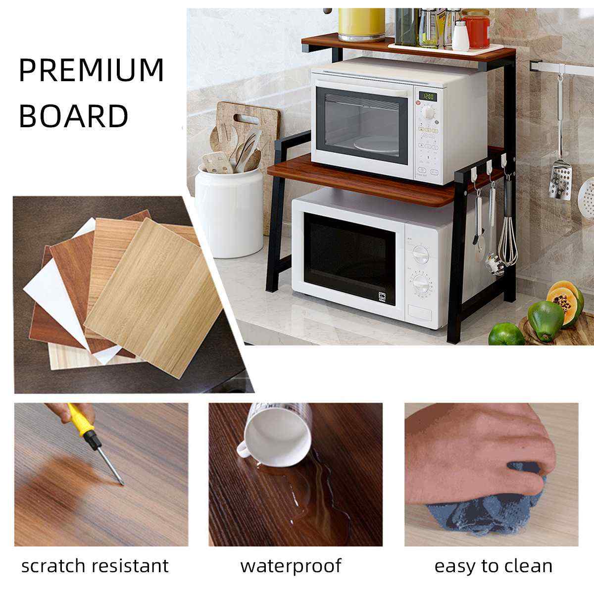 Rack Estante Soporte para Microondas y Hornos.-