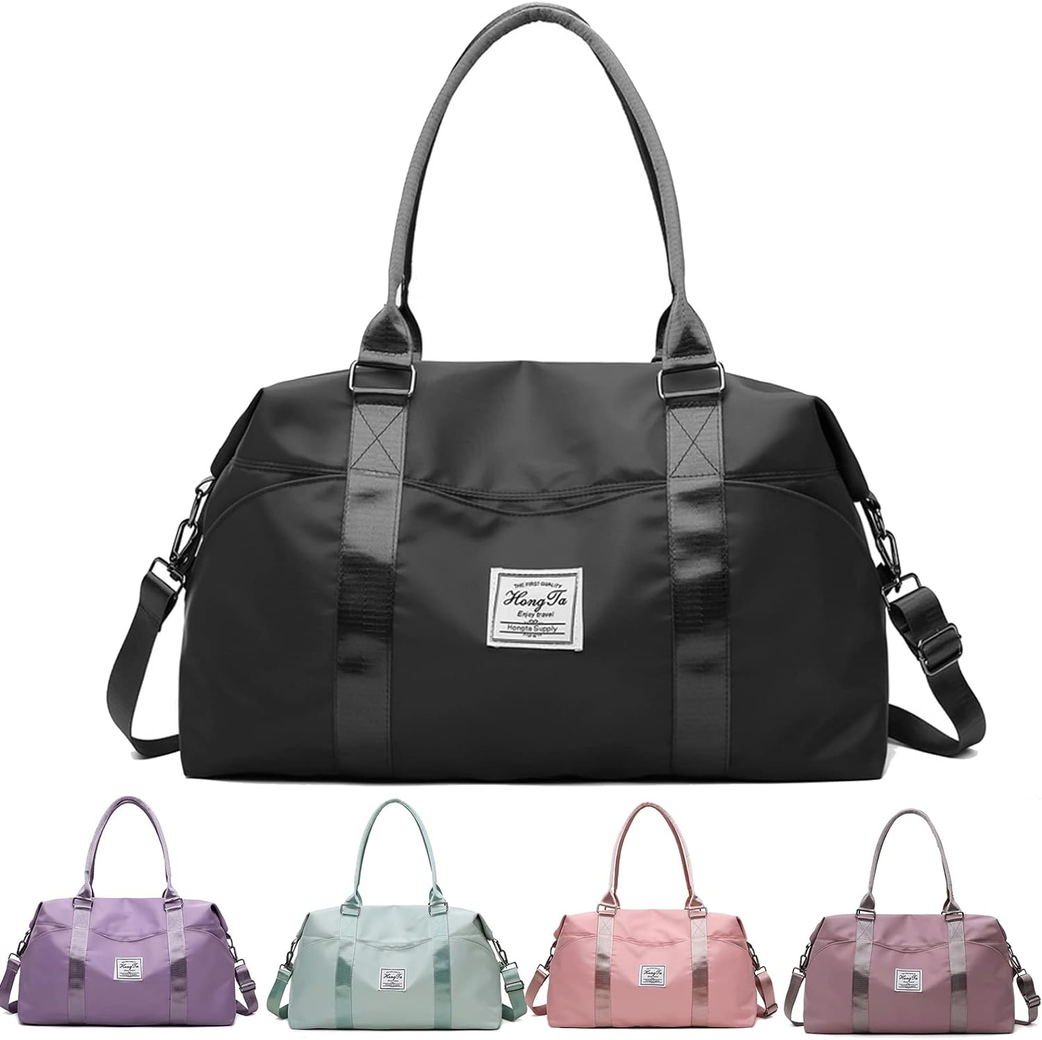 Bolso Viajero con funda de carrito Unisex Multiples Compartimentos.