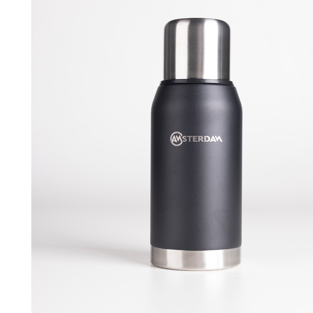 Set Termo 750ml + Mate 280ml En Acero Inoxidable