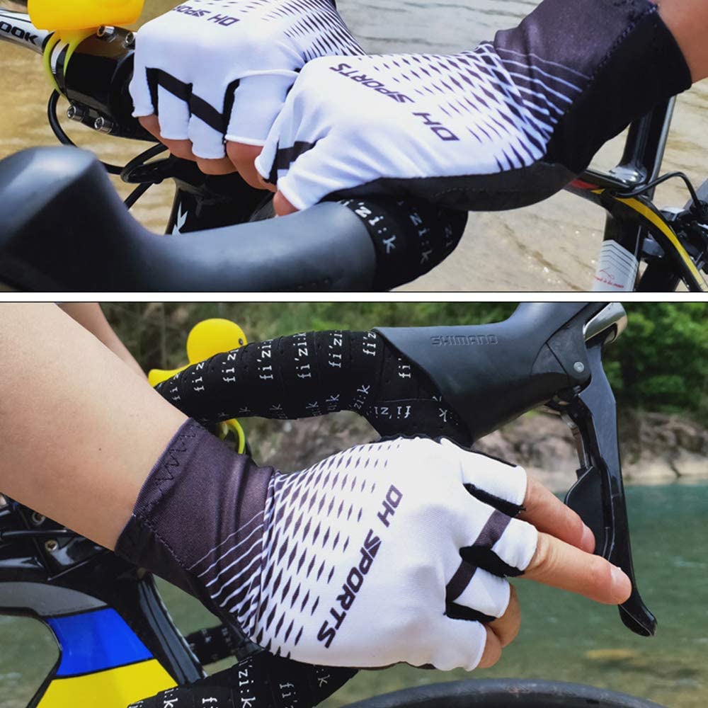 Guantes de Ciclismo Antideslizantes.-